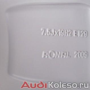 Диски R19 Audi A8 NEW 4H0601025C параметры диска